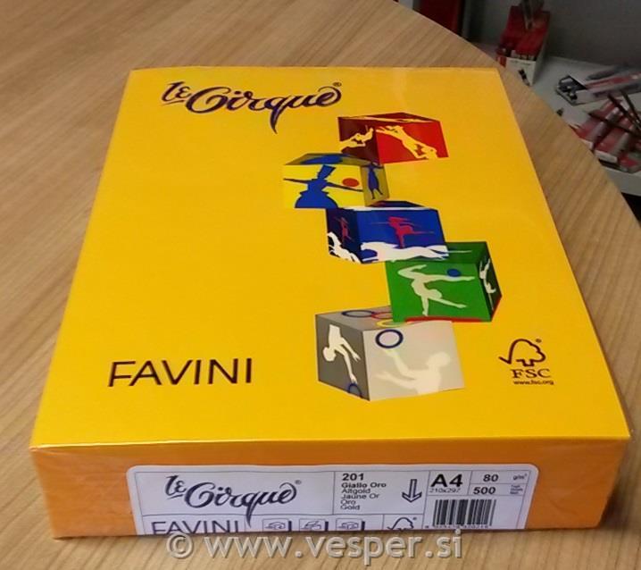 LE CIRQUE A4 80/201 GIALLO ORO