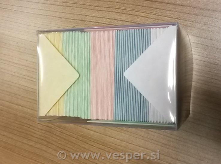 LAGUNA KUV+KARTON 7,5X5,5 5COLOR.1/100