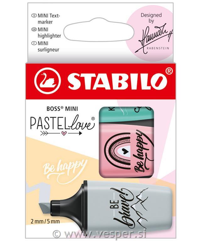 STABILO BOSS MINIPastellove** 1/3
