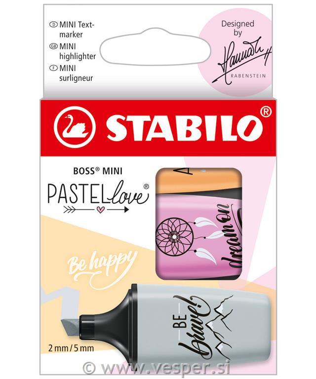 STABILO BOSS MINIPastellove** 1/3