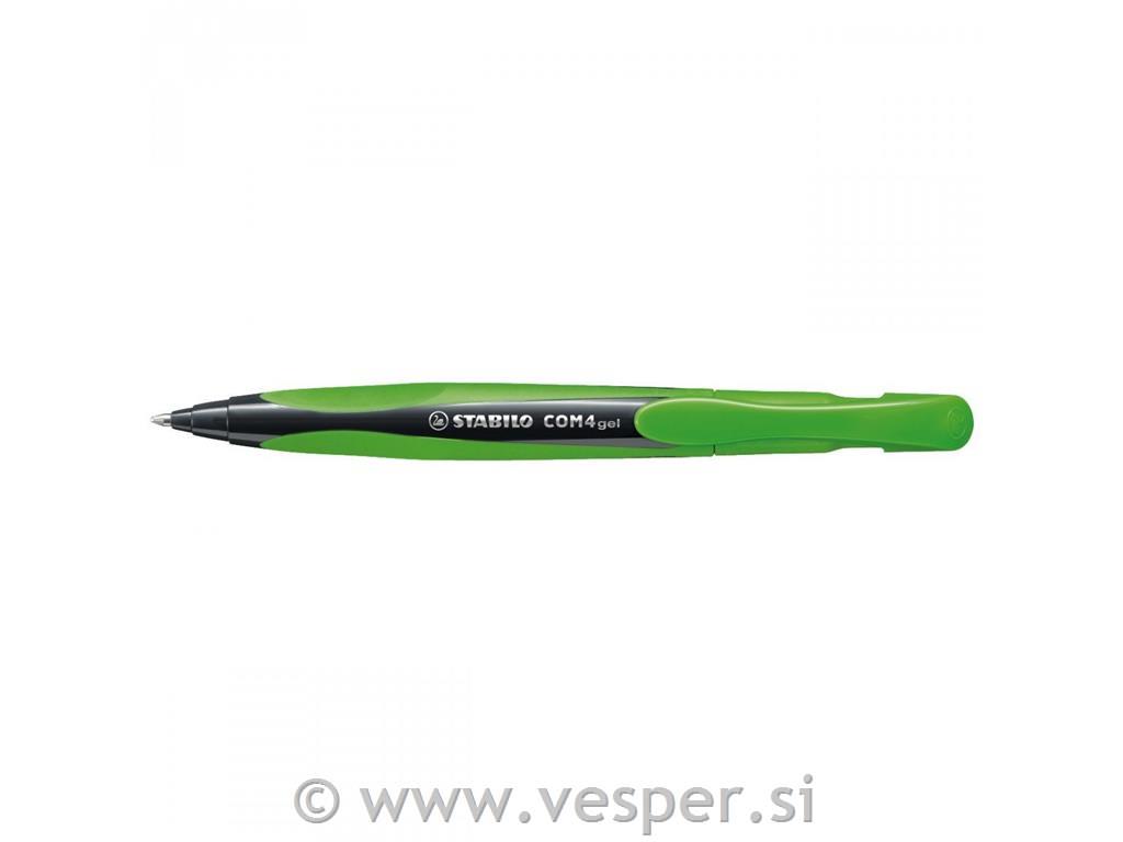 STABILO rollerGEL COM4gel zelen
