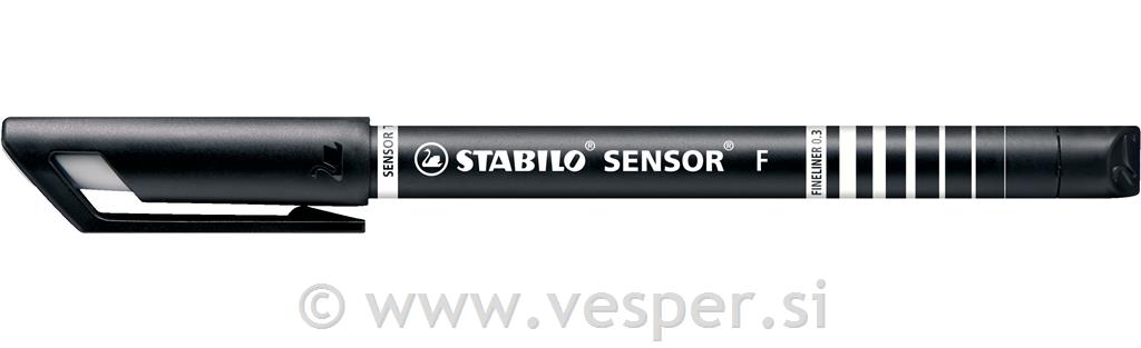 STABILO FLOM. SENSOR 189 0.3mm- ČRN