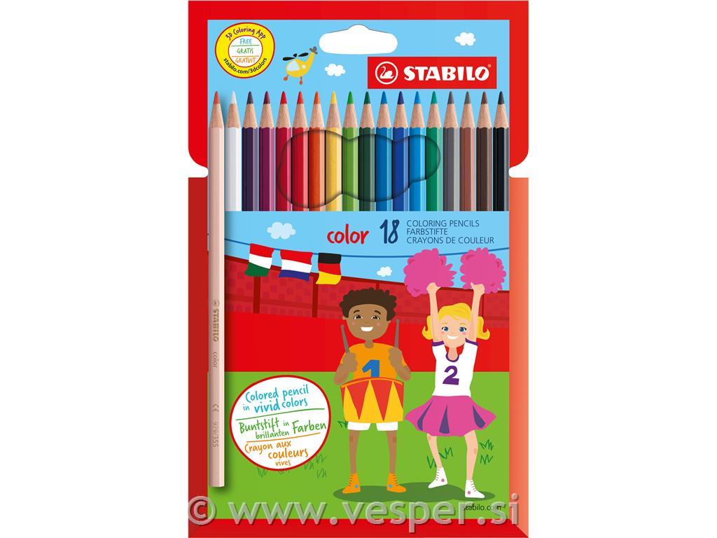 STABILO BARVICE COLOR SET 1/18