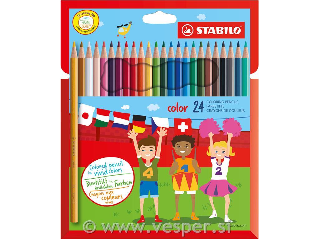 STABILO BARVICE COLOR SET 1/24