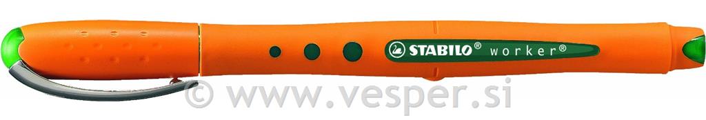 STABILO ROLER WORKER F (0,3mm) ZELEN