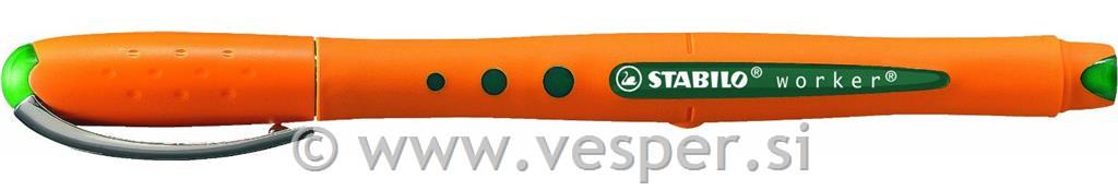 STABILO ROLER WORKER F (0,5mm) ZELEN