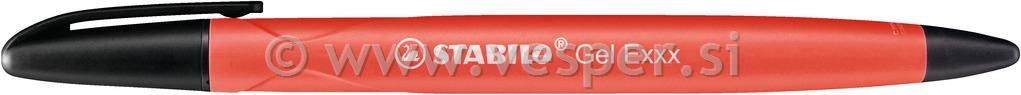 STABILO Gel Exxx 0,5mm RDEČ *** novo