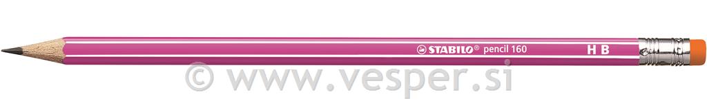 STABILO sv.grafitni 160/01 rad. HB roza