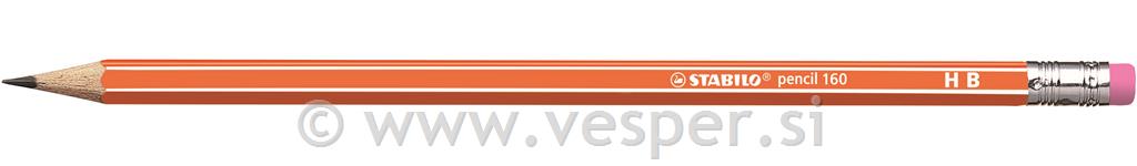 STABILO sv.grafitni 160/03 rad. HB ORANŽ