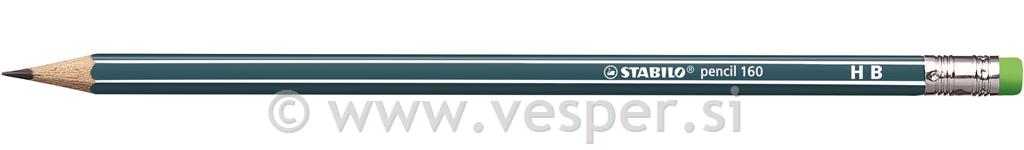 STABILO sv.grafitni 160/HB rad. HB ZELEN
