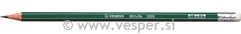 STABILO SVINČ. Z RADIRKO OTHELLO 2988/HB