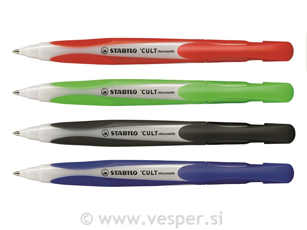 STABILO ROLLERGEL 'CULT 3050/46 ČRN