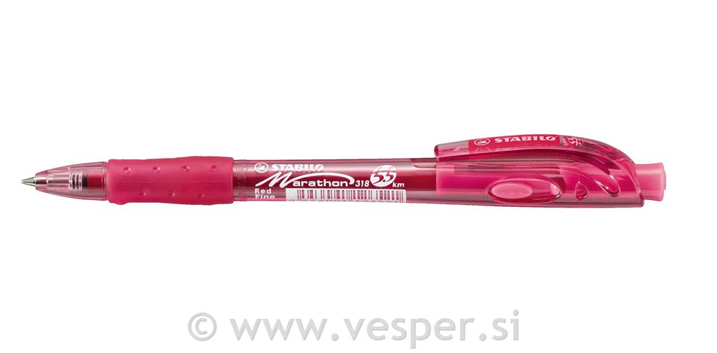 STABILO KEM.SVINČNIK MARATON RDEČ F