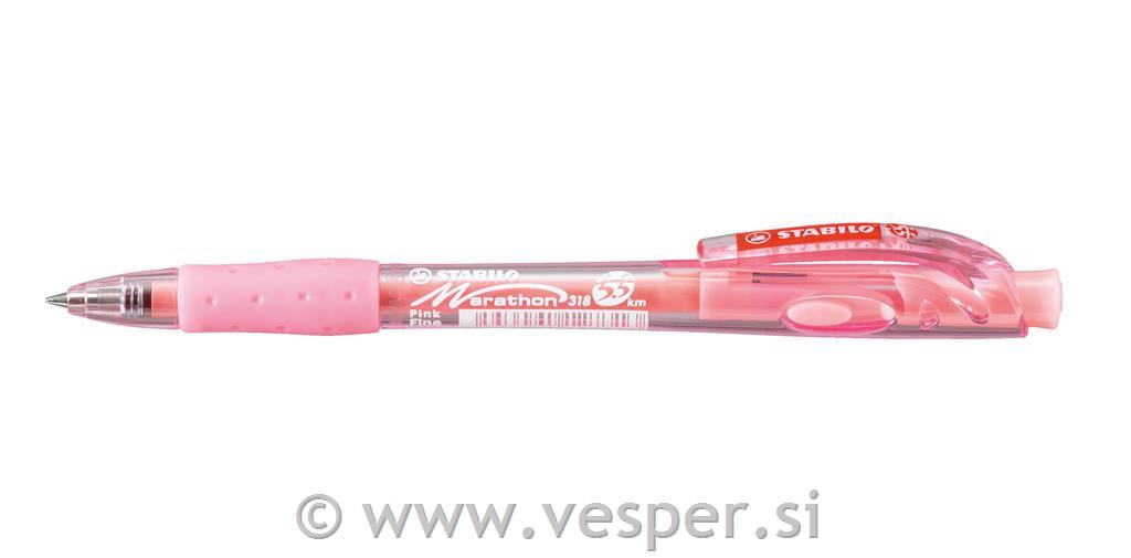 STABILO KEM.SVINČNIK MARATON ROZA F