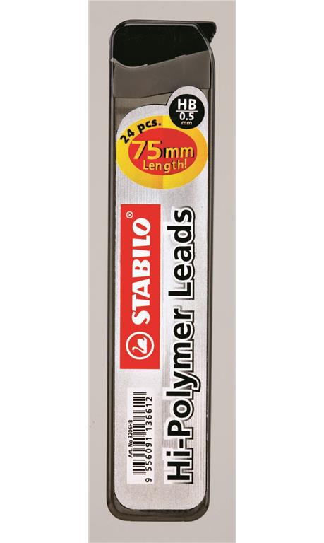 STABILO MINE 0,5 HB 75mm 1/20
