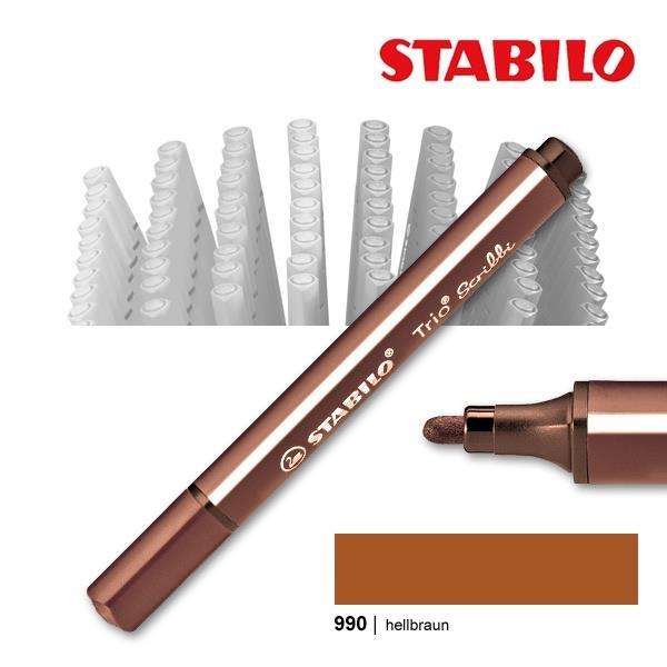 STABILO FLOM. TRIO SCRIBBI SV. RJAVA