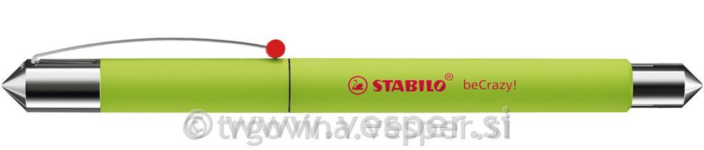 STABILO NALIVNO PERO BEcrazy LIME PUNCH
