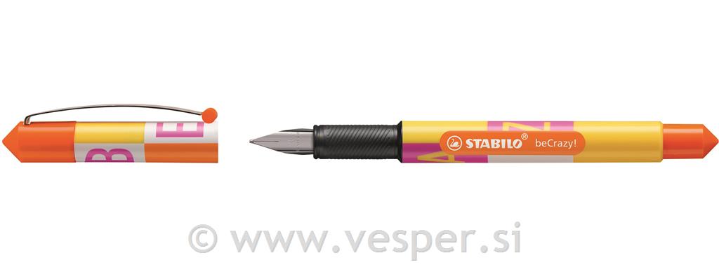 STABILO NALIVNO PERO beCrazy LIMON YELLO