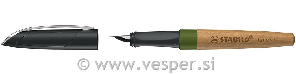 STABILO NALIVNO PERO GROW moss.green/oak