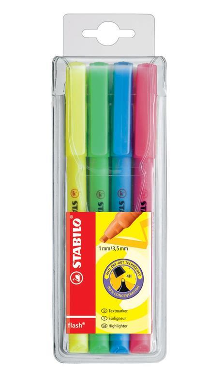 STABILO MARKER FLASH EDITION 555/4