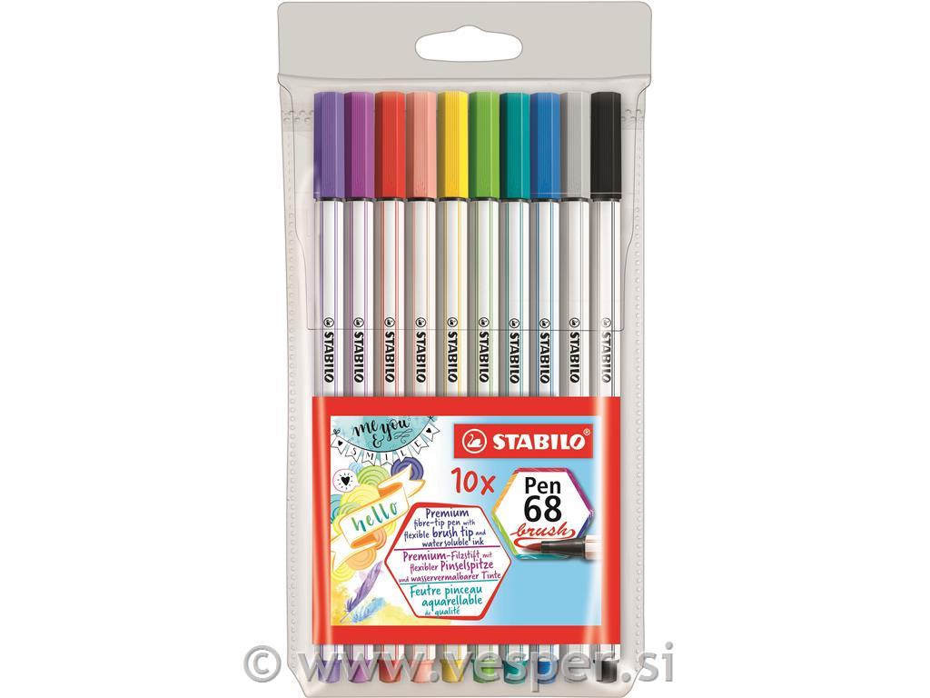 STABILO FLOM.PEN 568/10 BRUSH 1/10