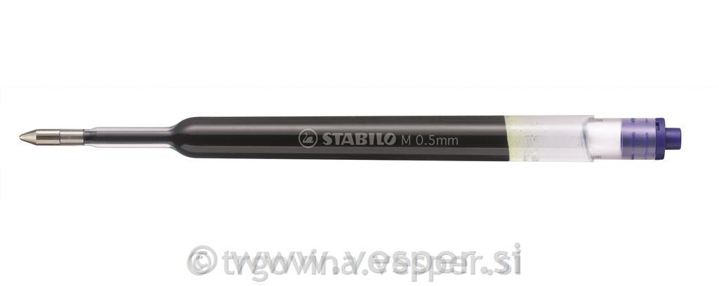 STABILO EASYgel črn.vložek MODER 0,5mm