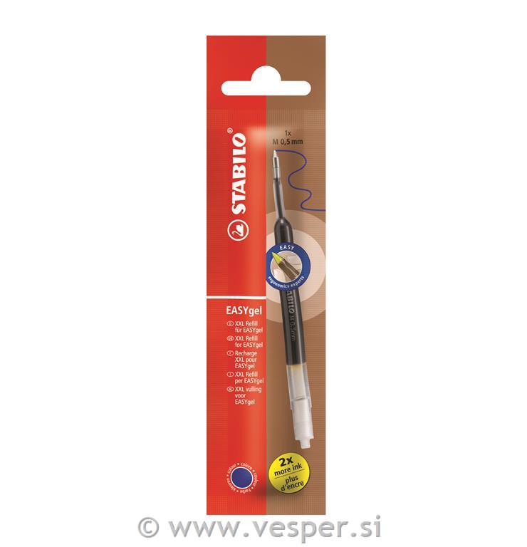 STABILO EASYgel črn.vložek ČRN 0,5mm