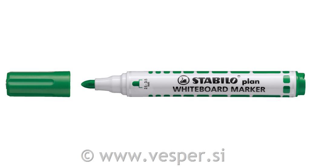 STABILO FLOM. WHITEBOARD 641-ZELEN