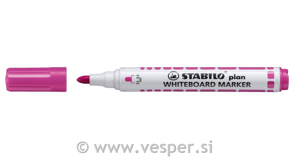 STABILO FLOM. WHITEBOARD 641- ROZA