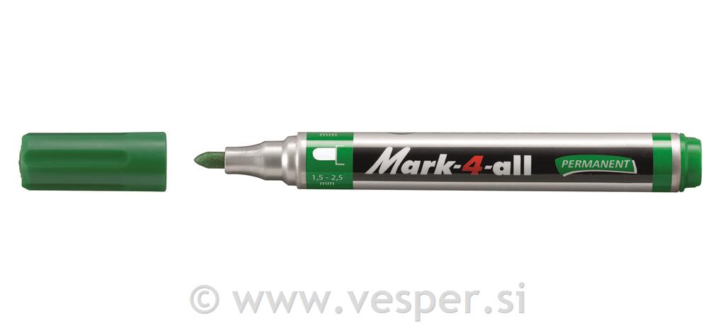 STABILO FLOM. MARK-4-ALL 651- ZELEN