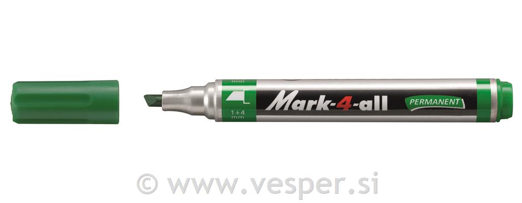 STABILO FLOM. MARK-4-ALL 653- ZELEN