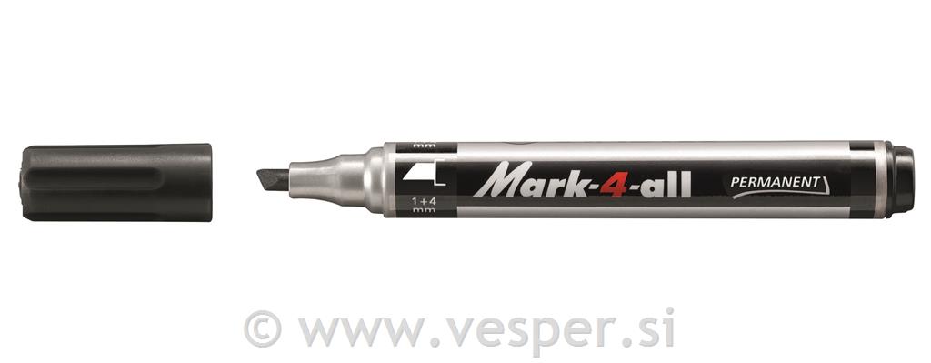 STABILO FLOM. MARK-4-ALL 653- ČRN