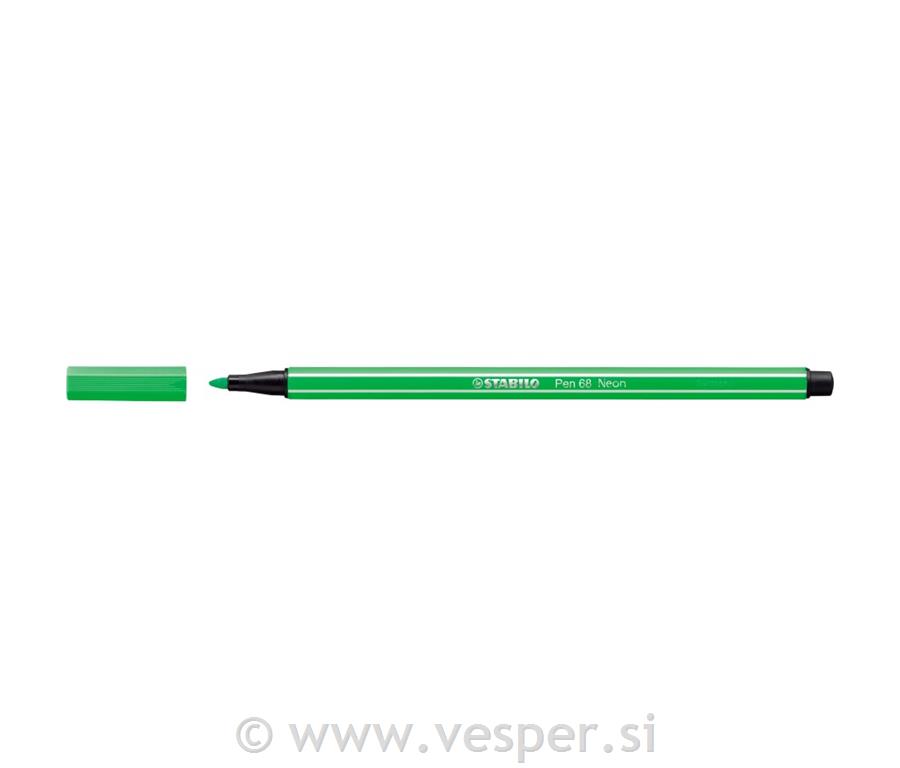 STABILO FLOM. 1,0 PEN 68/033 FLUO. ZELEN