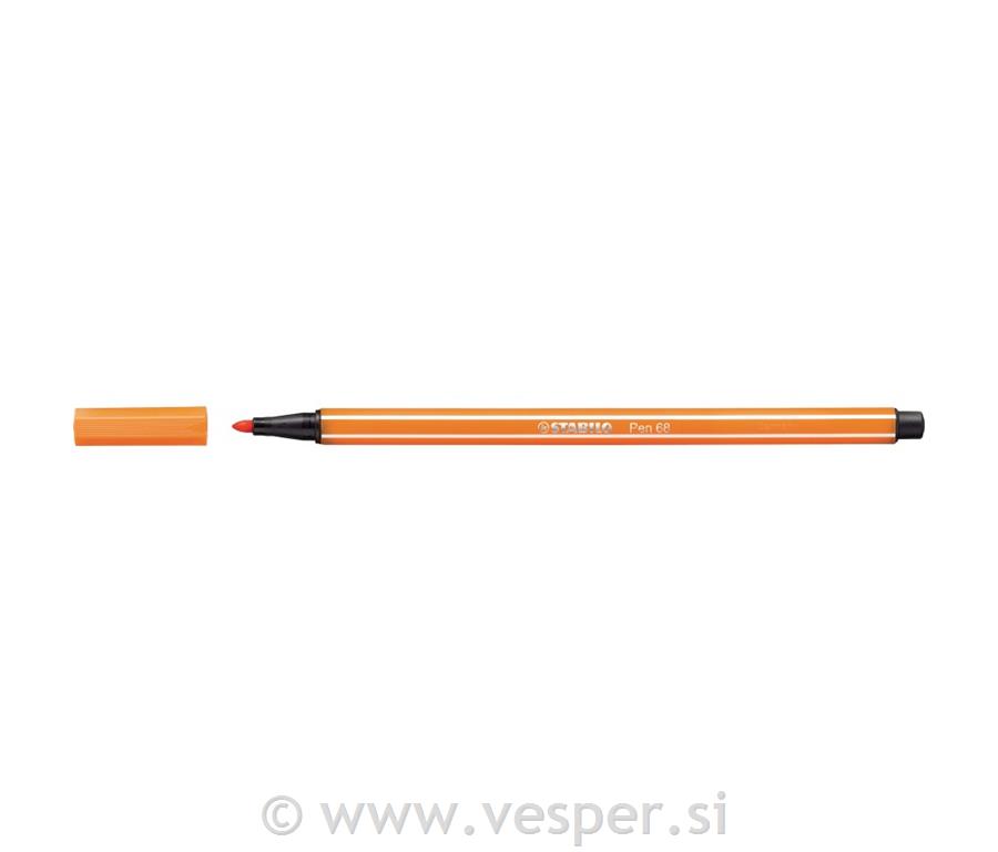 STABILO FLOM. 1,0 PEN 68/30 SV.ORANŽNA