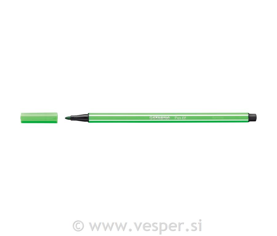 STABILO FLOM. 1,0 PEN 68/43 LIST.ZELENA