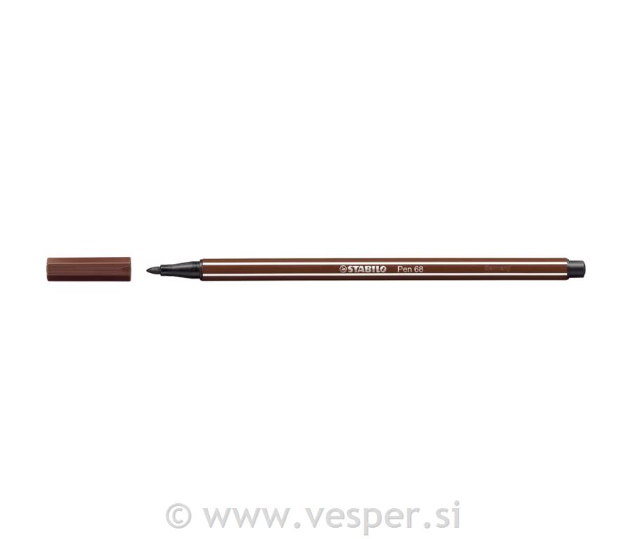 STABILO FLOM. 1,0 PEN 68/45 RJAVA