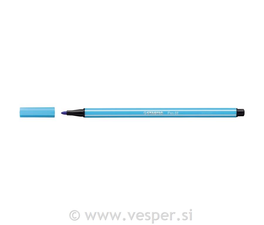 STABILO FLOM. 1,0 PEN 68/57 AZUR.MODRA