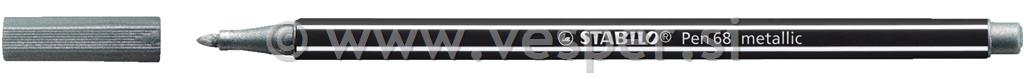 STABILO PEN 68* METALIC SREBRN