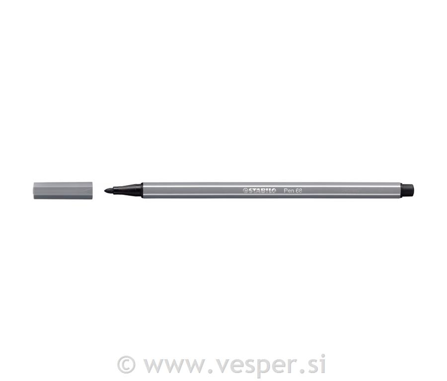 STABILO FLOM. 1,0 PEN 68/96 TEMNO SIVA