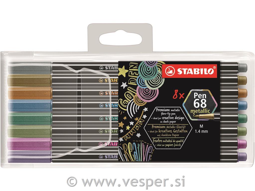 STABILO PEN 68 METALIC 1/8