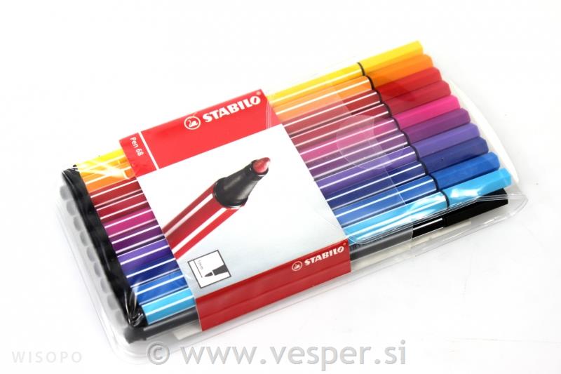 STABILO FLOM. 1,0 PEN 68 SET 1/20