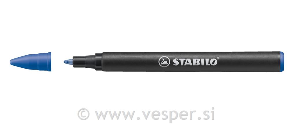 STABILO EASY ČRNILNI VLOŽKI 1/3- MODER