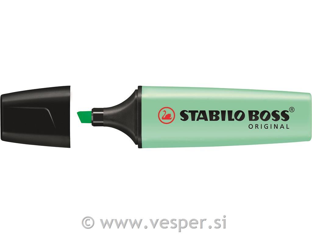 STABILO TEKSTMARKER BOSS 70-ZELEN PASTEL