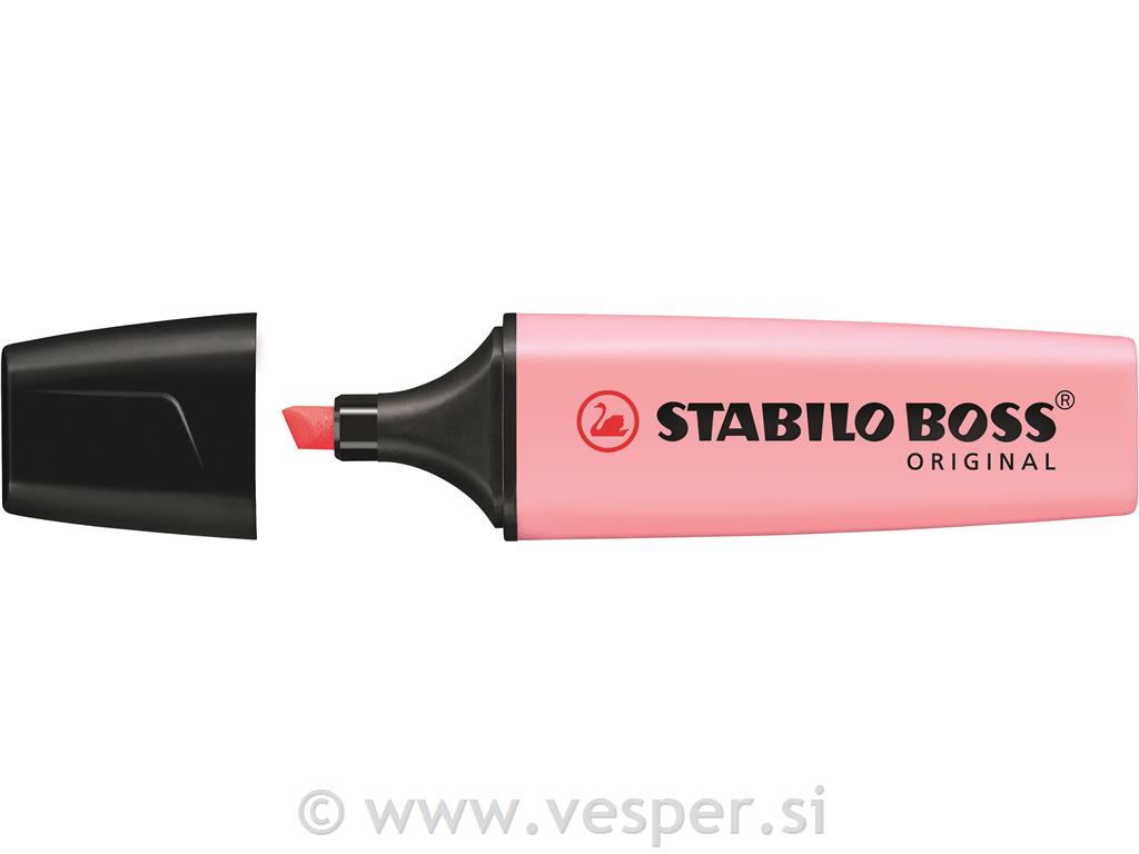 STABILO TEKSTMARKER BOSS 70-ROZA PASTEL