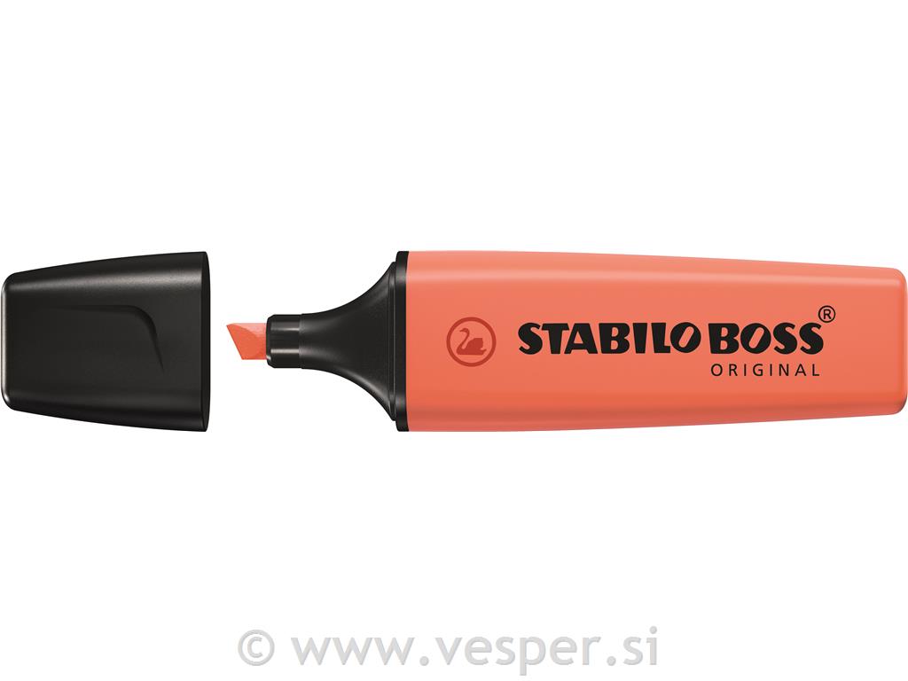 STABILO TEKSTMARKER BOSS 70-C.RDEČ PAST.