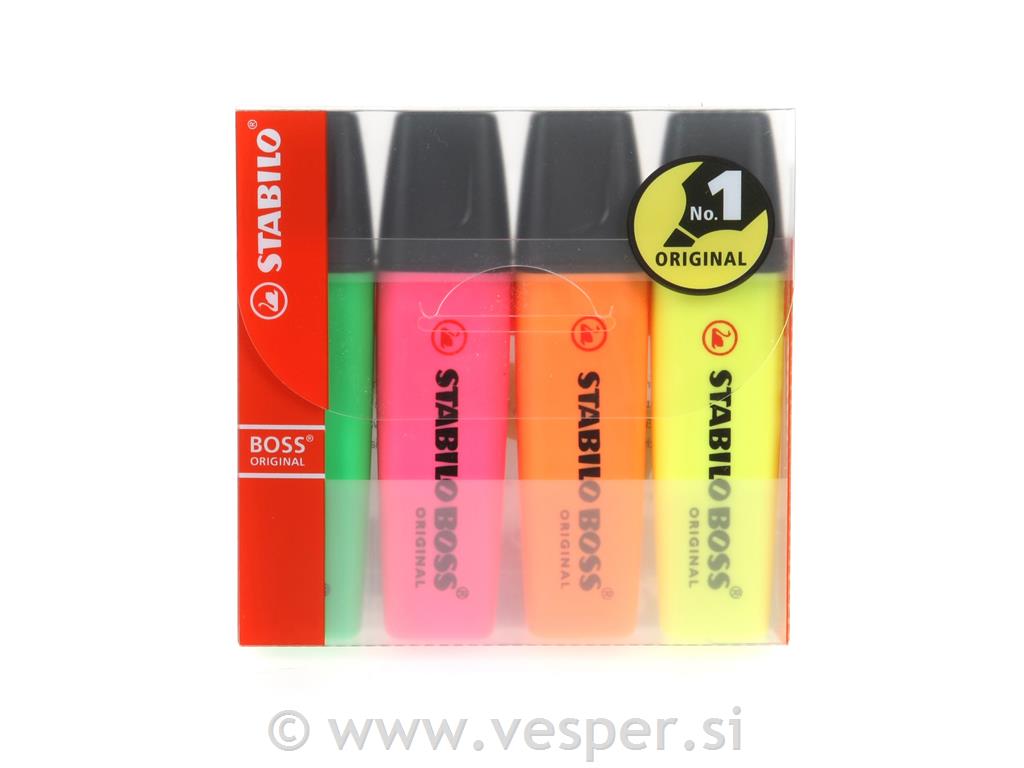 STABILO TEKSTMARKER BOSS 70/4