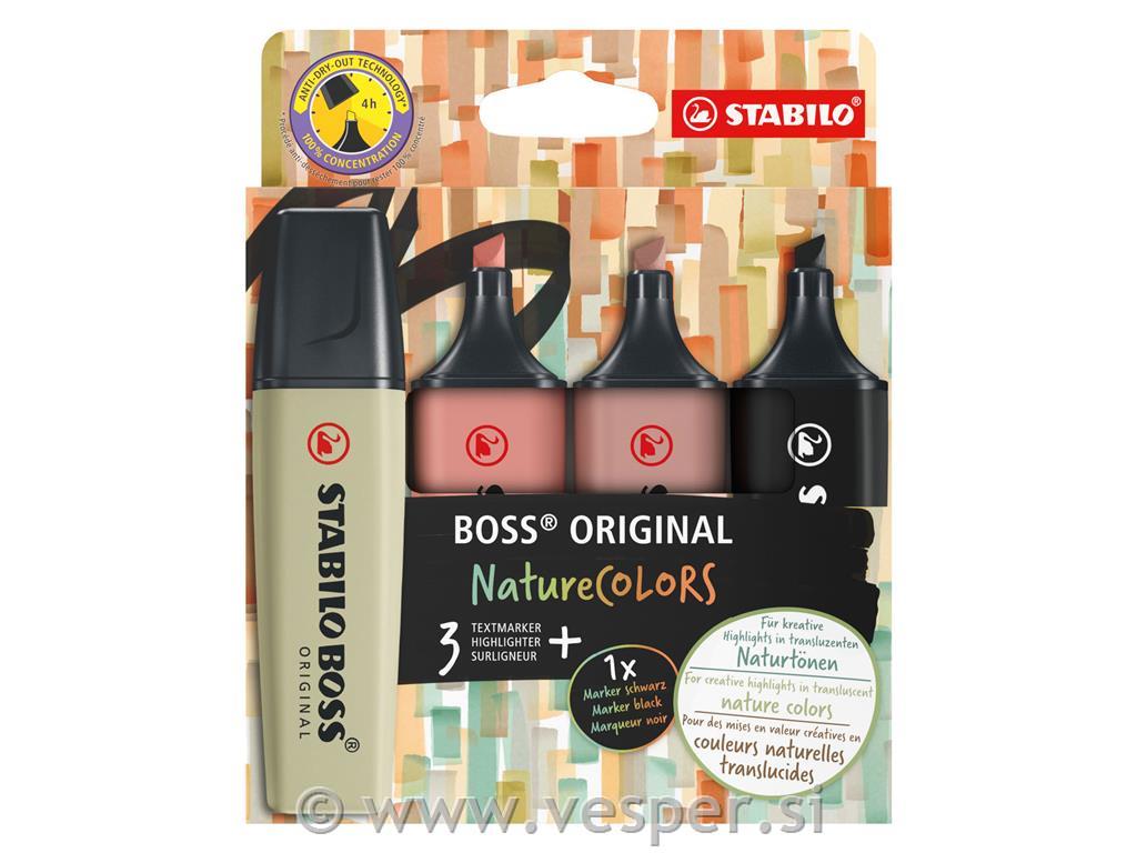 STABILO BOSS ORG.NATURE 1/4