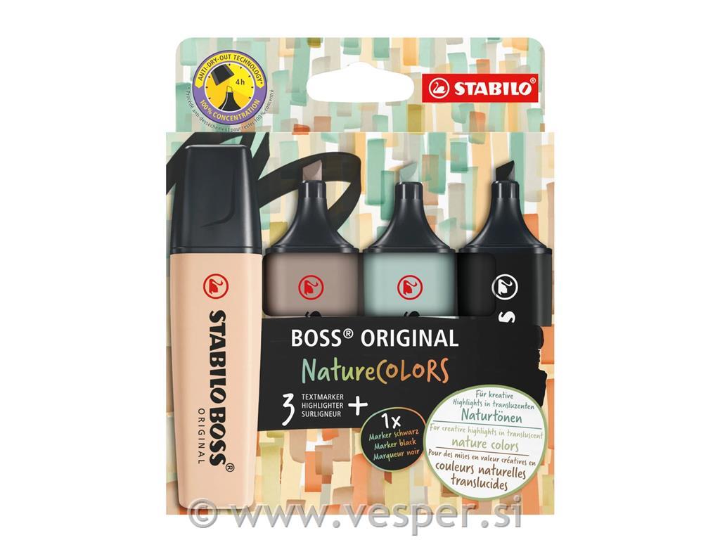 STABILO BOSS ORG.NATURE 1/4