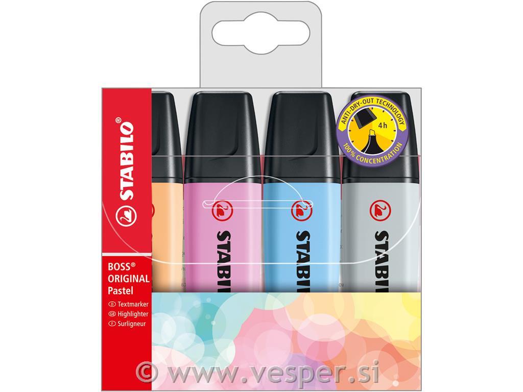STABILO BOSS ORG.PASTEL 1/4-4