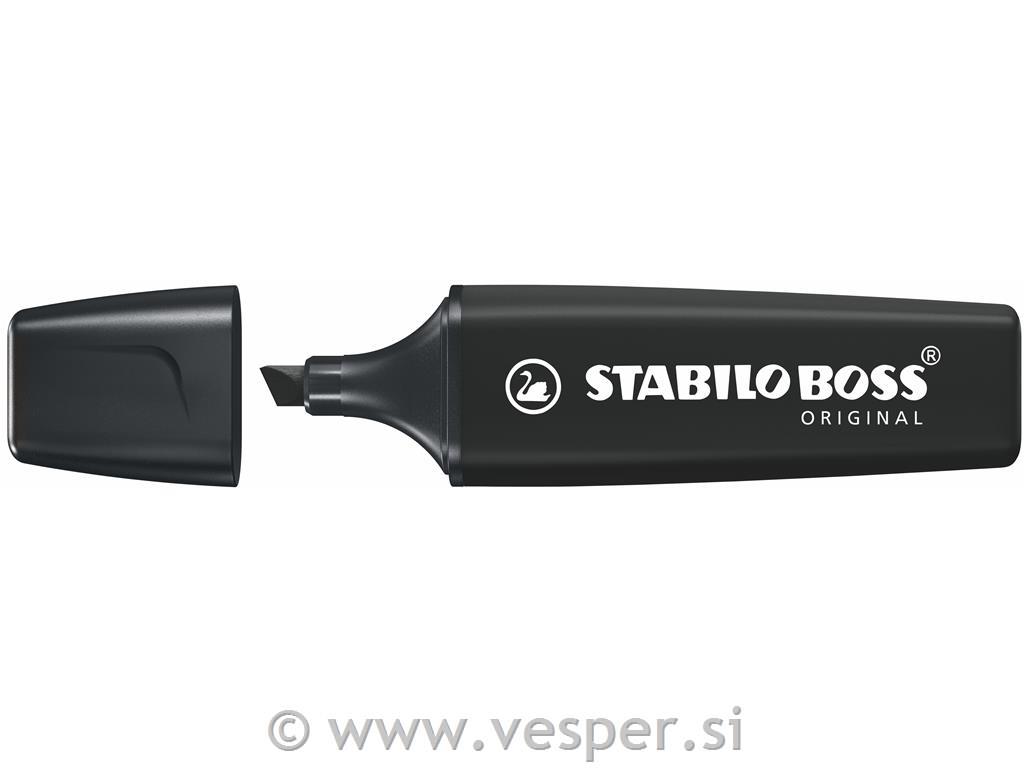 STABILO TEKSTMARKER BOSS 70- ČRN**